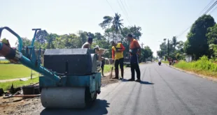 Pihak CV Rinjani Klarifikasi: Jalan Masih dalam Masa PHO dan Akan Diperbaiki.