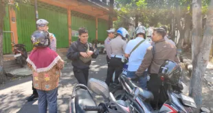 Terobos Jalur Terlarang, Puluhan Pengendara Kena Tilang