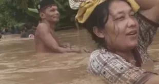 Hujan Deras Sebabkan Banjir Di Tiga Kecamatan Kabupaten Tanggamus