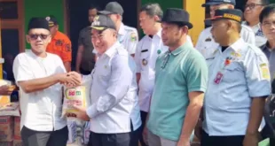 Bupati Tanggamus Kunjungi Warga Terdampak Banjir Kecamatan Wonosobo