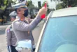 Polres Nganjuk Ajak Pengendara Meriahkan Jalan dengan Semangat Kemerdekaan