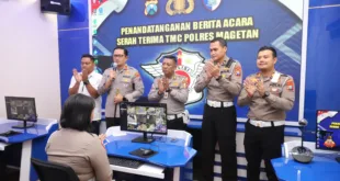 TMC Setia Resmi Berdiri, Polres Magetan Siap Wujudkan Lalu Lintas Tertib dan Aman