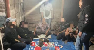 Gerebek Arena Judi Dadu di Ngluyu, Polisi Bekuk Enam Pelaku