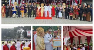 Upacara Peringatan HUT RI Ke-80 Di pimpin langsung Bupati OKU Berlangsung Khidmat diikuti Oleh Ribuan Masyarakat OKU