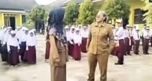 Viral Oknum Guru Di Kabupaten Pesawaran Lampung Hendak Mencekik Murid