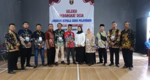 Ujian Seleksi Perangkat Desa Pandasari Berjalan Lancar, Novia Rossyyana Terpilih