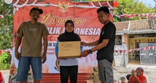 Camat Paron Apresiasi Jalan Sehat HUT RI ke-80 RT.03 Dusun Ngepeh, Jambangan