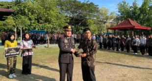 Kasat Lantas Polres Magetan Tekankan Nasionalisme di Peringatan HUT RI ke-80