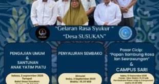 Dari PAD untuk Warga: Susukan Bagikan Sembako Hingga Puncak Pasar Cicip.