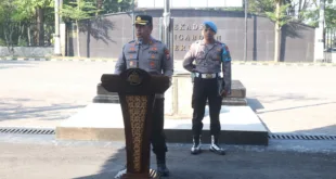 Kapolres Nganjuk Intruksikan Personel Siaga, Tegaskan Pengamanan Mako dan Obyek Vital