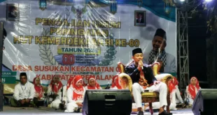 Kades Susukan Bagikan Santunan kepada 64 Anak Yatim Piatu dalam Pengajian Umum