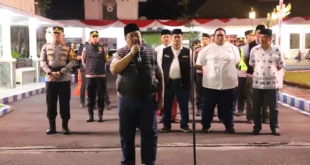 Bupati Warsubi dan Kapolres Jombang Pimpin Patroli Harkamtibmas, Pastikan Keamanan Warga