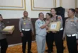 SATLANTAS POLRES NGANJUK SABET PRESTASI JUARA I PENURUNAN LAKA LANTAS TINGKAT POLDA