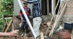Program Sanitasi Pekon Lengkukai Diduga Asal Jadi