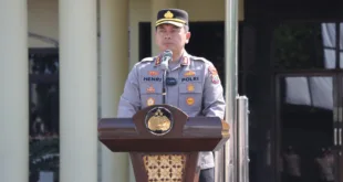 Jaga Soliditas, Kapolres Nganjuk Tekankan Integritas dan Kinerja Tanpa Pelanggaran