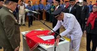 Bupati Tanggamus Rotasi Sejumlah Pejabat Pertama Pemkab Tanggamus 