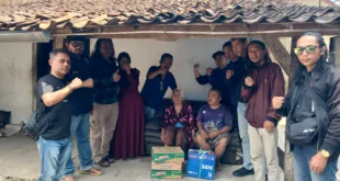 DPD LIRA Magetan dan Awak Media Gelar Aksi Sosial, Bagikan Sembako untuk Warga Kurang Mampu