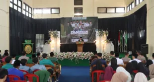 Pelantikan BEM PTNU se-Jatim, Kapolres Nganjuk Harapkan Peran Mahasiswa Jaga Kebangsaan