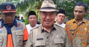 Kunjungi Warga Terdampak Gempa, Bupati Tanggamus Pastikan Segera Perbaiki Rumah Ambrol
