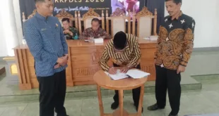 Pemdes Sayutan Gelar Musdes Tetapkan RKPDes 2026