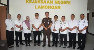 Kepala Perhutani KPH Jombang Perkuat Sinergi Bersama Kejaksaan Negri Di Lamongan