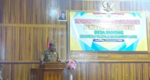 Urip Basuki Resmi Dilantik Jadi Penjabat Kepala Desa Samong, Camat Ulujami Tekankan Netralitas Jelang Pilkades 2026