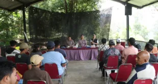Silaturahmi Kamtibmas di Bukit Surga, Polres Nganjuk Gandeng Forkopimcam Sawahan dan Komunitas Trail