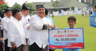 Momen Hari Jadi ke-115 Pemkab Jombang, Bonus Prestasi Porprov 2025 Senilai Rp 1,533 Miliar Cair