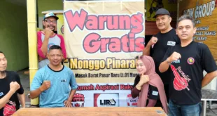 DPD LIRA Magetan Gelar Program “Makan Gratis Bersama”, Gandeng UMKM Lokal