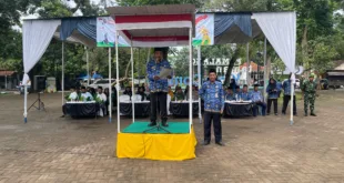 Semangat Pahlawan Terus Menyala: Kecamatan Comal Gelar Upacara Hari Pahlawan di Taman Kota