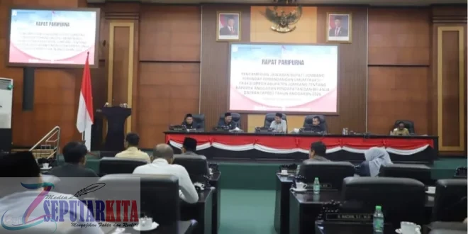 DPRD dan Pemkab Jombang Setujui Raperda APBD Jombang 2026, Anggaran Tercatat Rp2,76 Triliun