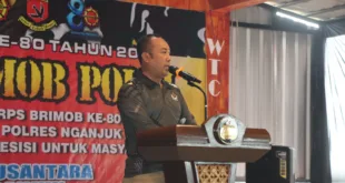 Peringatan Brimob ke-80, Polres Nganjuk Perkuat Dedikasi untuk Masyarakat