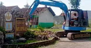 Pembangunan KDMP Mangakibatkan Beberapa Fasilitas SDN Mojongapit 3 jadi Sasaran,Siswa Terancam Gagal Fokus Ujian