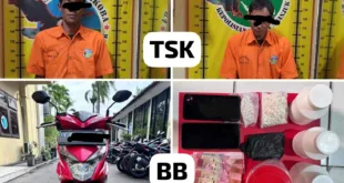 Sindikat Sabu dan Pil Dobel L di Baron Berhasil Diungkap Polres Nganjuk