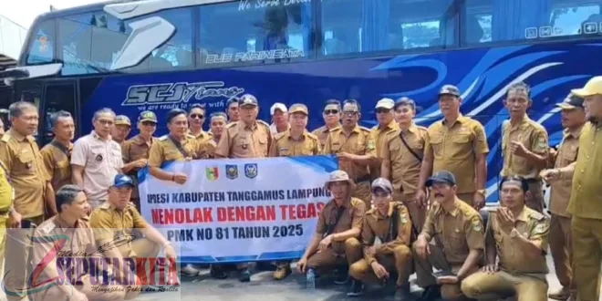 Apdesi Tanggamus Gerak Ke Jakarta Tolak PMK Nomor 81 Tahun 2025