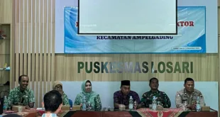 Perkuat Sinergi Lintas Sektor, Puskesmas Losari Gelar Evaluasi Mutu Posyandu ILP