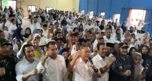 Pemalang Disambangi Dua Menteri, Warga Bodeh Terbantu Lewat Pasar Murah