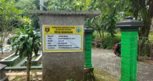 Tingkatkan Pelayanan Pemakaman, Pemdes Babadan Ngrambe Bangun Gudang Perlengkapan dari Dana Desa 2025
