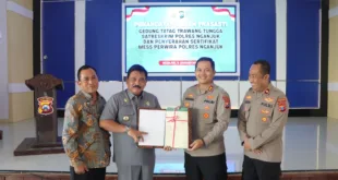 Kapolres Nganjuk Resmikan Gedung Baru Satreskrim, Dorong Pelayanan Lebih Maksimal