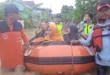Sungai Comal Meluap, Banjir Terparah Rendam Desa Klegen Comal.