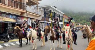 Polres magetan Luncurkan Polwan Patroli Berkuda di Lokasi Wisata Sarangan