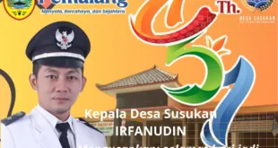 Kepala Desa Susukan Ucapkan Selamat Hari Jadi Pemalang Ke – 451