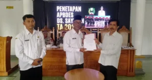 APBDES DESA SAYUTAN 2026 DITETAPKAN, BERORIENTASI “NYAWIJI LUWIH MUKTI”