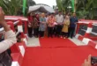 Bupati Nganjuk Resmikan Jembatan Merah Putih di Desa Banjarejo, Rejoso