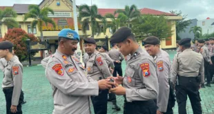 Siapkan Personel Profesional, Polres Magetan Gelar Latihan Dalmas Gabungan