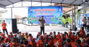 Polisi Sahabat Anak, Polres Madiun Tanamkan Edukasi Lalu Lintas Sejak Dini