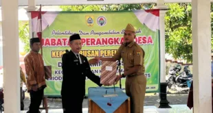 Pelantikan Kaur Perencanaan Nyamplungsari, Satria Utama Siap Perkuat Perencanaan Desa