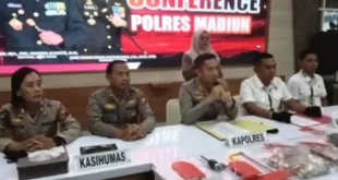 Satreskrim Polres Madiun Ungkap Komplotan Pencuri Lintas Daerah