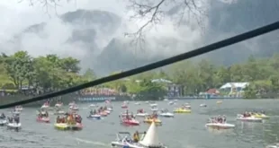 Labuhan Tumpeng Sarangan 2026 Meriah, Perkuat Daya Tarik Wisata Magetan