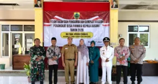 Danang Arif Wibowo Resmi Dilantik sebagai Kepala Dusun 1 Desa Muncang.